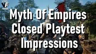 Myth Of Empires - Closed Playtest - New Conan style Survival game.