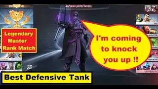 Ronan Legendary Master Rank Gameplay |Best Defensive Tank & Counter to Namor| MARVEL Super War