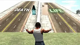 Choose the correct Road 😱 Franklin and sinchan @#Ajju gaming 🔥 Indian bike 3D 
