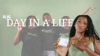 VLOG | DAY IN A LIFE + SKINCARE BUSINESS PHOTOSHOOT PREP + CREATIVITY + MUSIC + MORE