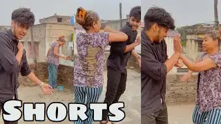 TITHIR GAYE KADA MARLAM😂||50k like korle tithi, tusar er opor powder dhalbe😨||#shorts