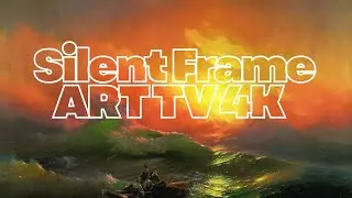 2 Hours of Silent Frame art tv: Signal to the Burning Horizon wallpaper 4K
