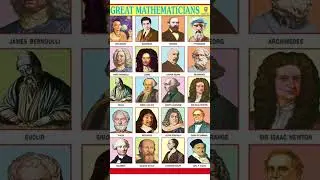 All great mathematicians. #mathematician #science #math #discover #history