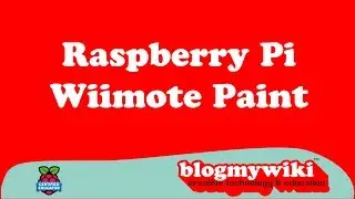 Raspberry Pi Wiimote paint