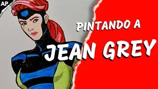 X-MEN 97  Pintando a Jean Grey ( Jeannie Elaine Grey-Summers ) - F&ecirc;nix   #xmen #xmen97