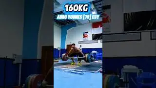 Abdo Younes | 160KG Snatch at 79KG #weightlifting #abdoyounes #olympiclifting