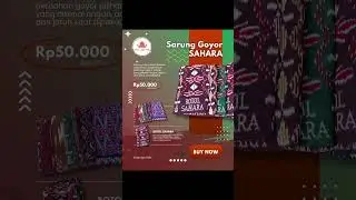 Yuk gaes merapat ada promo Sarung Goyor Sahara nih di Sinar Ayu Solo #shortvideo #youtubeshorts