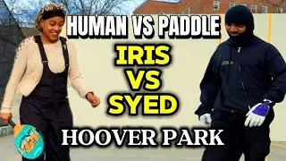 Handball VS Paddleball 🔥 | Iris vs Syed | Hoover Park | Steamball Edition 