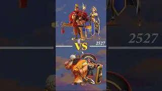 Sargon/Scipio VS Huo/Joan #duel #riseofkingdoms #rok #shorts