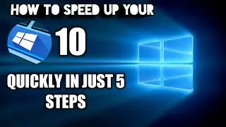 HOW TO SPEED UP YOUR WINDOWS 10 WITH 200% PROOF | FAST UP WINDOWS 10 | LAPPY TIPS