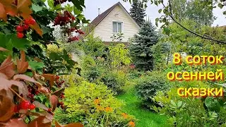 A farewell review of the September garden. They parted like ships at sea.
