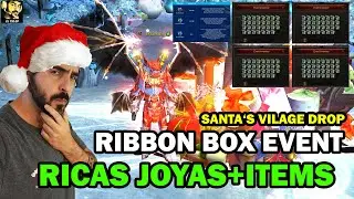 RIBBON BOX TE LLENAS DE ITEMS & JOYAS+SANTA VILLAGE🎅😂l  Mu online S19.1.3
