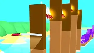 Flying Cut! Satisfying and Relaxing ASMR Slicing Gameplay Video