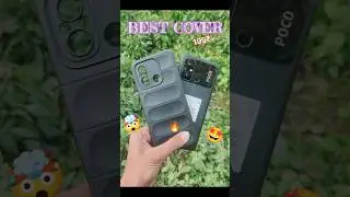 Best Smart phone Back Cover🔥 Silicon back cover | poco c55 back cover unboxing #cover #phone