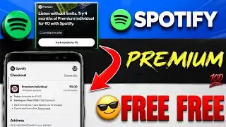 Spotify Premium Subscription for 4 months - FREE