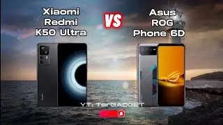 Xiaomi Redmi k50 Ultra против Asus ROG Phone 6D Flagship Kill3r Hot 🔥 | Полное сравнение