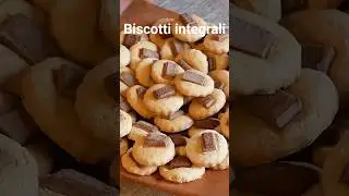 Biscotti integrali #biscotti #biscuit #dolci  #ricette #foodblogger #food #shorts #short