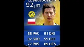 FIFA 14 TOTS LEWANDOWSKI 92 Player Review & In Game Stats Ultimate Team