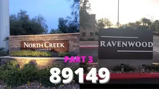 Las Vegas NEIGHBORHOOD TOUR! 89149 (PART 3) - North Creek | Ravenwood #richmondamericanhomesreviews