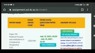 How To Upload SOL Assignment ll Step-by-step Instructions ll Answer sheet ko kaise Upload kare #GSS.