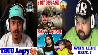 🚨Thug & Goldy Bhai's Angry 😡! 8Bit disband ?😱Thug on Scout & Mavi Matter! Kasvi update 🚨