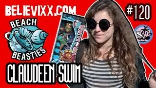 новые куклы Монстер Хай Клодин Вульф Swim class WAVE 3 обзор на кукол Monster High свим 2016