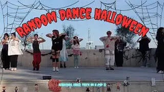 🇪🇸 RANDOM PLAY DANCE HALLOWEEN in SPAIN | TRICK OR K-POP 2024 [KPOP IN PUBLIC] 스페인