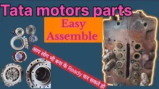Tata Excavato 70 ka truck motor assemble करने का तरीका #viral #video 