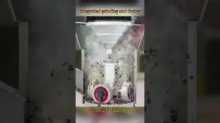 Game-changer for industrial powder production!#machine #stone #grind #factory #mill