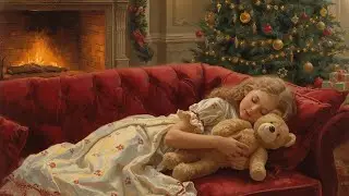 30 Mins Nostalgic Vintage Christmas Ambience with Relaxing Fireplace Sounds 🎄🔥✨