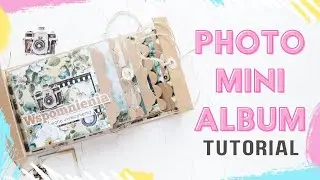 Waterfall mini album - tutorial