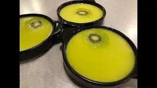 PANNA COTTA aux kiwis (Cuisine par Cedric et Seb)