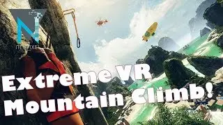 Extreme Mountain Climbing in VR!!!  - The Climb (Oculus Rift)