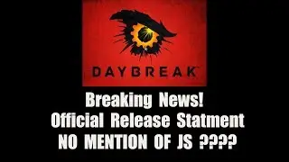 Just Survive Update | Daybreak Official Statement | NO JUST SURVIVE ?
