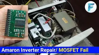 Amaron 880 VA inverter Repairing: MOSFET failing again and again