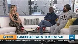 Joseph Marcell and Machel Montano in studio!