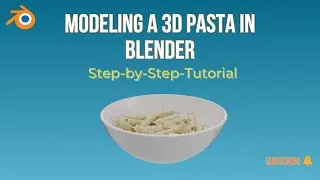 3D-паста в Blender | простой урок