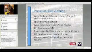 Disaster Animal Sheltering - Module 3: Small Animal Shelter Standard Operating Procedures