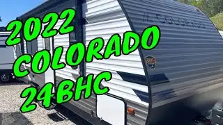 NEW 2022 DUTCHMEN COLORADO 24BHC TRAVEL TRAILER BUNK BEDS Dodd RV Priority Network