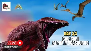 [🔴LIVE] Jelajah Lautan Cari Alpha Mosasaurus Guys? #arkultimatemobileedition