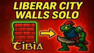 Como LIBERAR LIZARD CITY WALLS SOLO! – Truque Secreto da Wrath of the Emperor (Tibia)