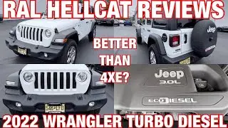 ОБЗОР JEEP WRANGLER SPORT S TURBO DIESEL 2022 ГОДА &mdash; Отличный ⛽️ Экономичный &mdash; лучше, чем 4XE? 🤷&zwj;♂️😎