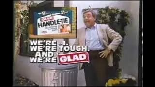Tom Bosley in 1983 Glad Ad