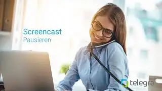 Screencast Cloud ACD Webagent: Agenten in Pause setzen.
