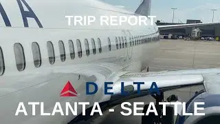 TRIP REPORT | Atlanta (ATL) to Seattle (SEA) | Delta Air Lines | B737-932ER | Comfort+