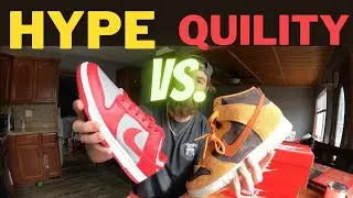 HYPE OR QUALITY ? Nike Dunk Low UNLV Vs. Nike Dunk High DARK CURRY Dark Russet