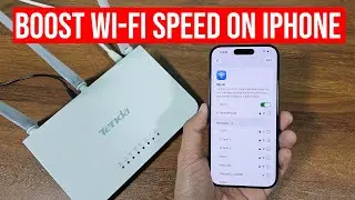 How to increase wifi speed in iPhone iOS 26