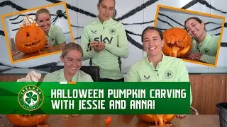 Pumpkin Carving with Jessie Stapleton and Anna Patten! 🎃