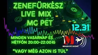 Zenef&uuml;rk&eacute;sz Live Mix MC Pet Szilveszteri ad&aacute;s 
