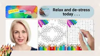 Color Me by DEBPIX: Coloring Books for Adults, Coloring Pages, and Word Search Books for Adults